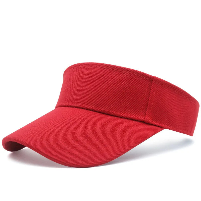 Wholesale Customized 100% Polyester Outdoor Visor | Custom Bulk Sun Hats