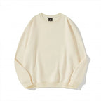 240g 100% Polyester Heat Transfer Logo Sweatshirts Regular Fit Crewneck Pullover