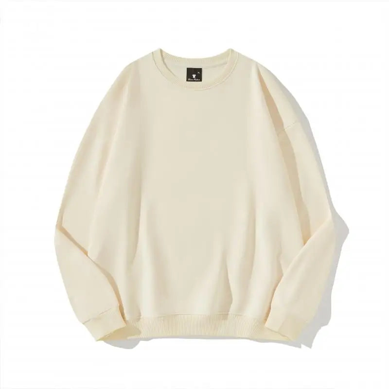 240g 100% Polyester Heat Transfer Logo Sweatshirts Regular Fit Crewneck Pullover