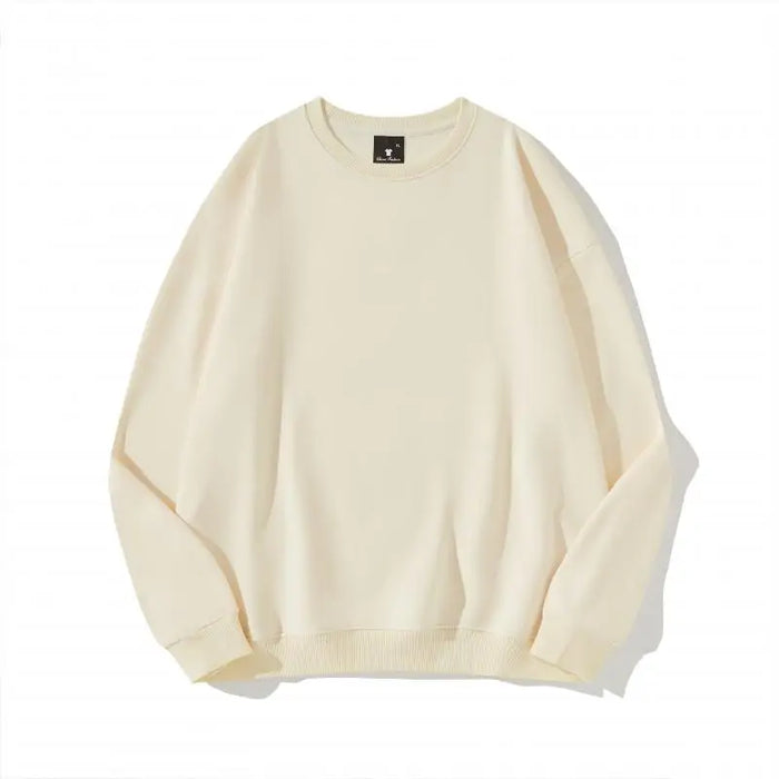 240g 100% Polyester Heat Transfer Logo Sweatshirts Regular Fit Crewneck Pullover