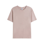 Oem Service Custom 190 Gram Cotton Blank Neck OEM Apparel Shirt Women Summer Breathable Blank Custom T-shirts