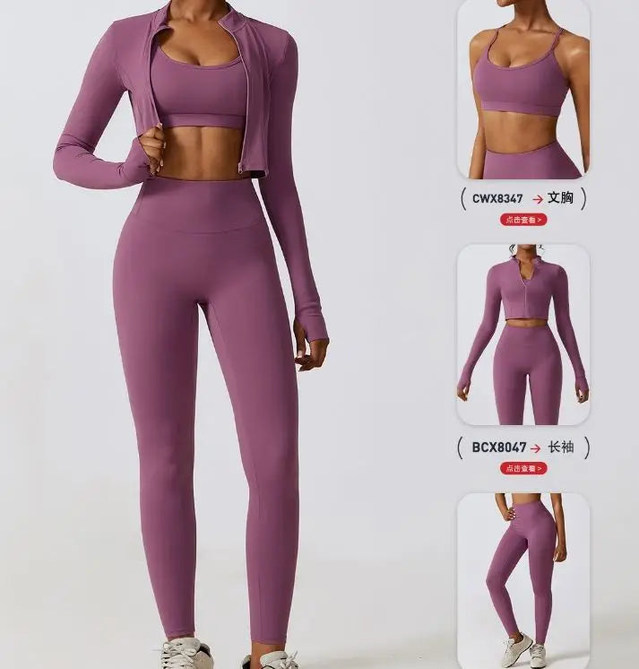 Nylon Spandex Double Knit Longline Sports Bra