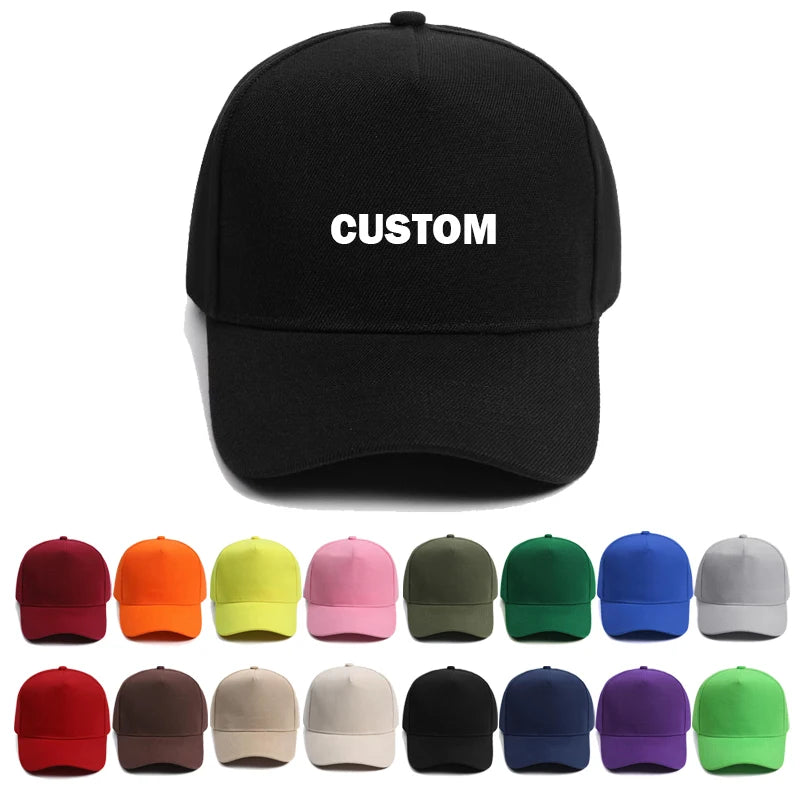 Polyester Broadcloth 5 Panel Embroidery Wholesale Fitted Caps Hats