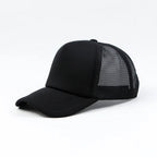 Polyester Cotton Mesh Machine Embroidery 5 Panel Trucker Cap