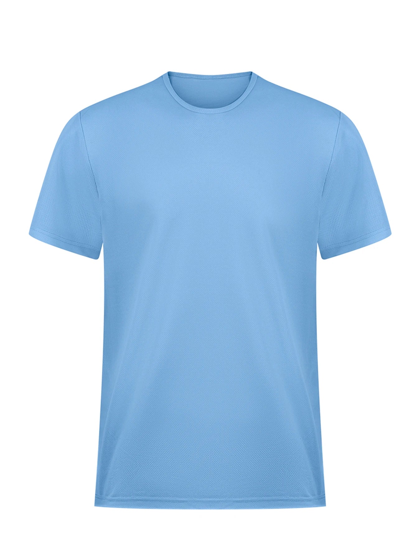 Cotton Plain-Knit Regular-Fit T-Shirt