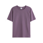 Oem Service Custom 190 Gram Cotton Blank Neck OEM Apparel Shirt Women Summer Breathable Blank Custom T-shirts