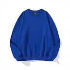 240g 100% Polyester Heat Transfer Logo Sweatshirts Regular Fit Crewneck Pullover