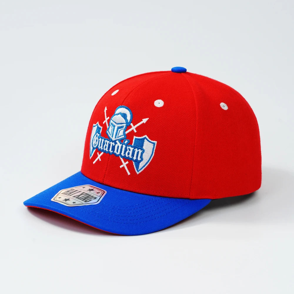 Cotton Embroidered Logo Baseball Cap for Man Structured Fitted Sports Cap