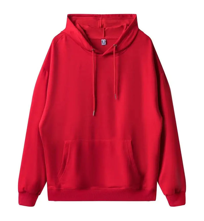 Cotton Polyester Heavyweight Fleece Pullover Hoodie