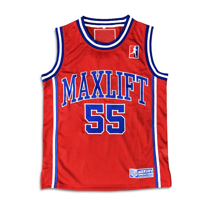 Polyester Mesh Knit Retro Basketball Jersey