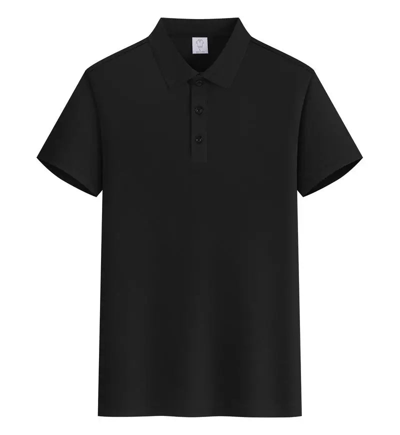 Polyester Knit Custom Printed Polo Shirt with Embroidery logo Business