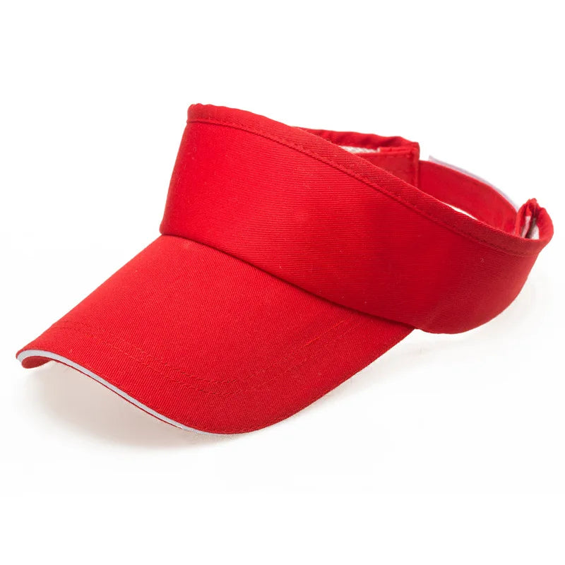 Cotton 3D Embroidered Sports Sun Visors Cap | Custom Hat Ref HTO-1