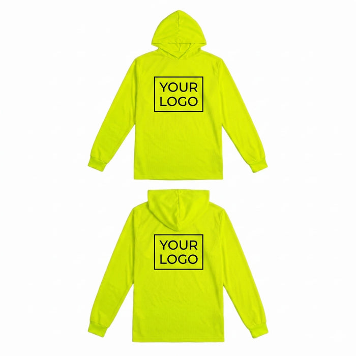 High-Visibility Birdseye Mesh Reflective Dry-Fit Safety Work T-Shirt
