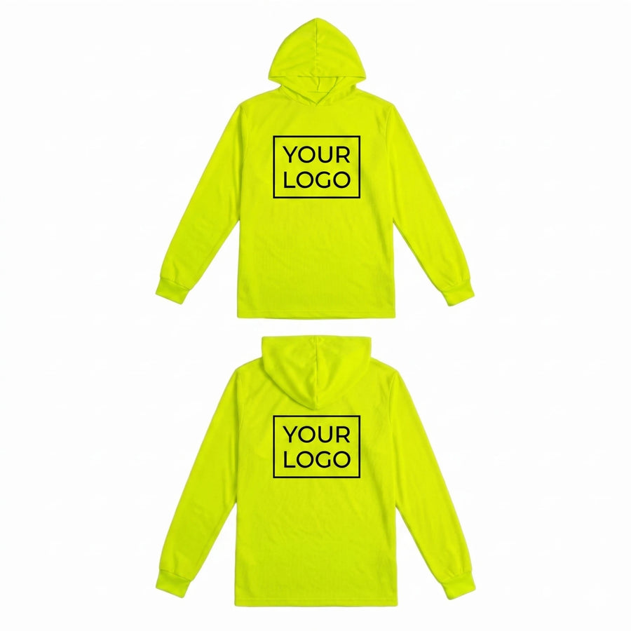 High-Visibility Birdseye Mesh Reflective Dry-Fit Safety Work T-Shirt