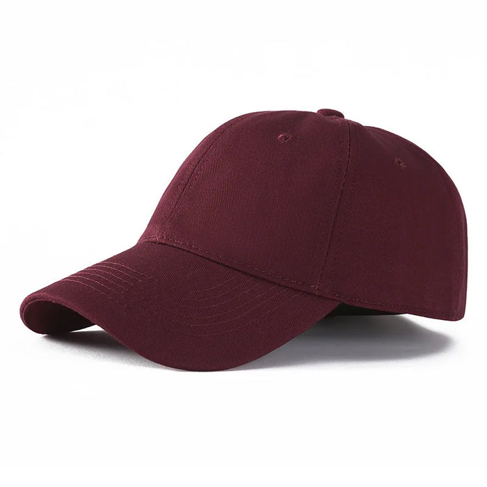 Wholesale Customized Cotton Soft Custom 6-Panel Sporty Unisex Baseball Cap
