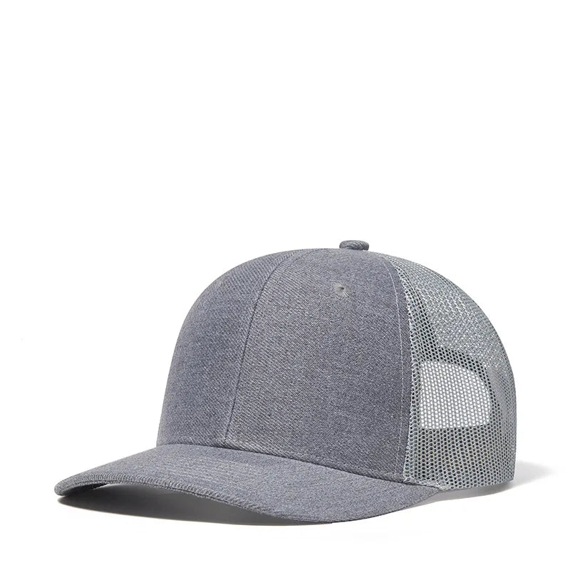 Bulk Cotton Mesh Customized Embroidery Patch Trucker Hats for Custom Gym Apparel