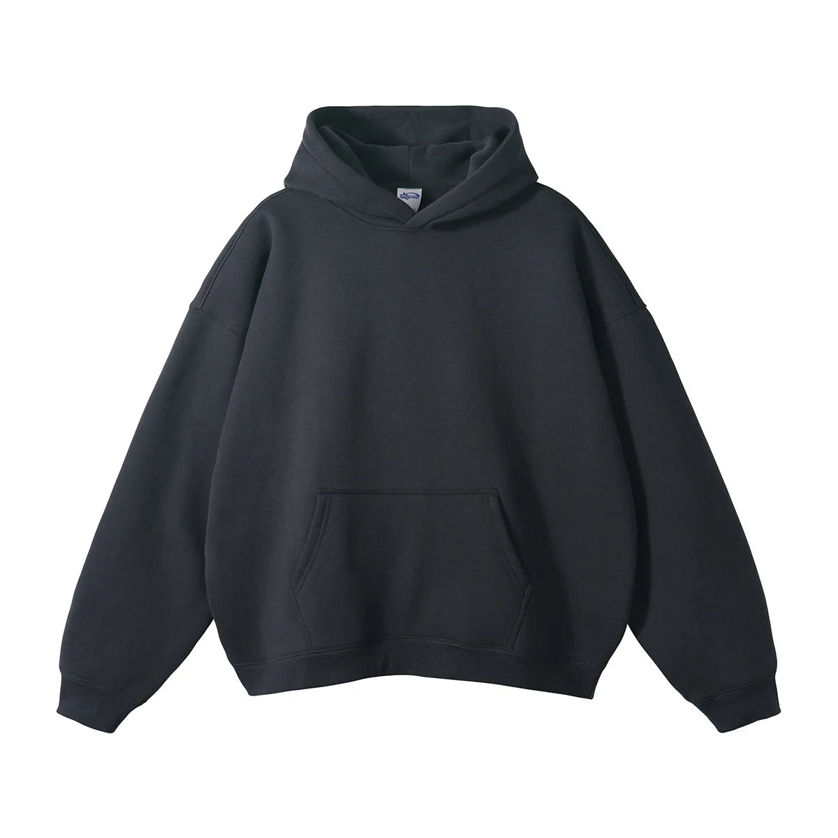350gsm Polyester Cotton Screen Printing Drop Shoulder Pullover | Wholesale Custom Hoodies