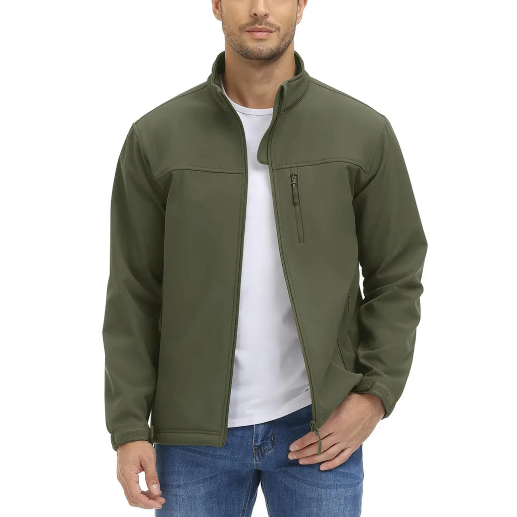 Spandex Woven Windbreaker Jacket – Lightweight, Windproof, Water-Resistant