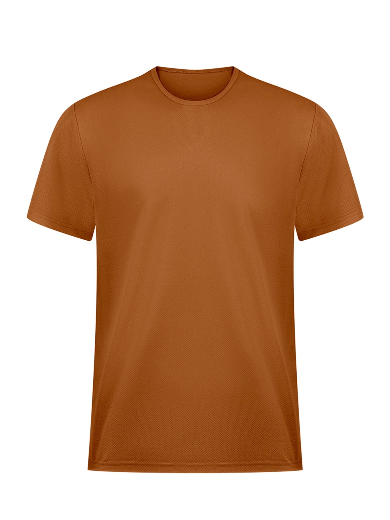 Cotton Plain-Knit Regular-Fit T-Shirt