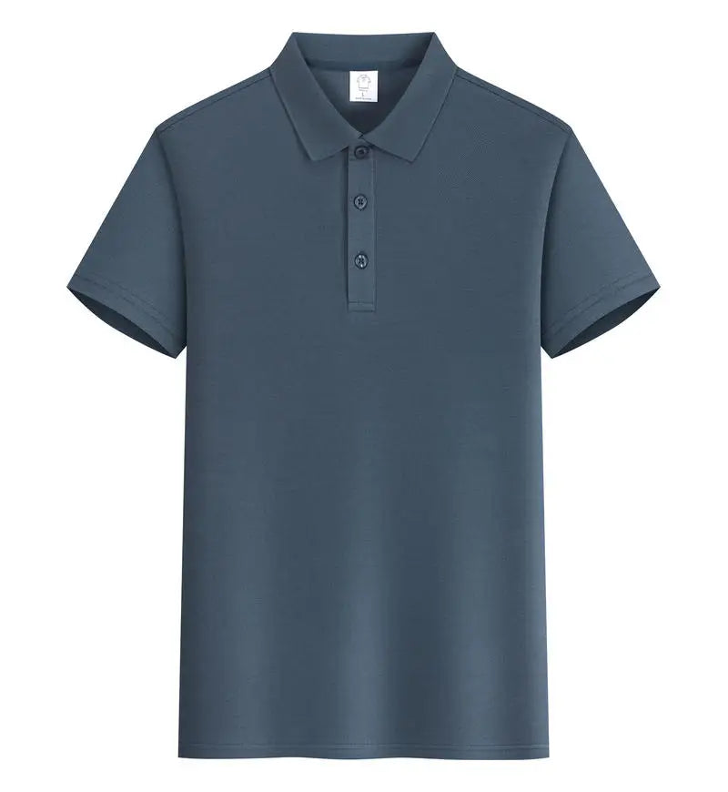 Polyester Knit Custom Printed Polo Shirt with Embroidery logo Business