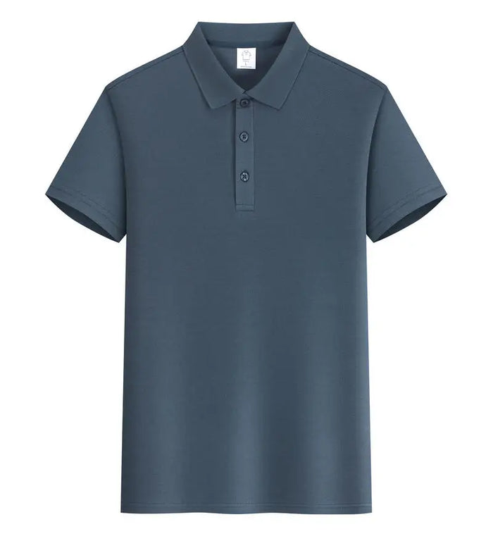 Polyester Knit Custom Printed Polo Shirt with Embroidery logo Business