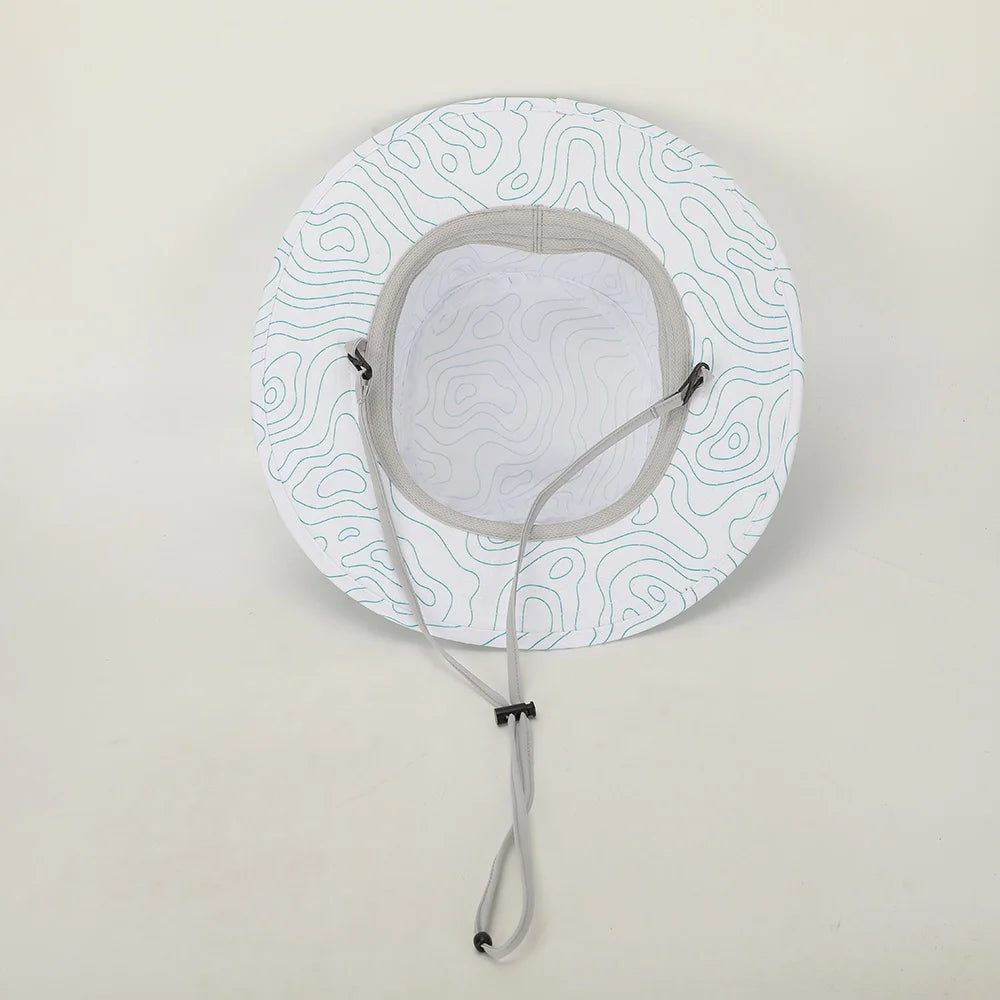 OEM Polyester Cotton Structural Embroidery Breathing Hole Bulk Uniform Brim Headgear