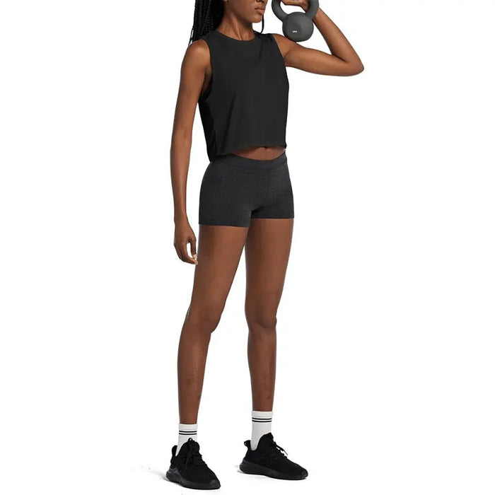 180g Recycle Polyester Lyocell Spandex Custom Gym Yoga Tank Top