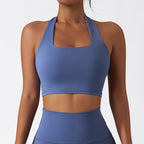Nylon-Spandex Interlock Flatlock-Stitched 4-Piece Sports Gym Set