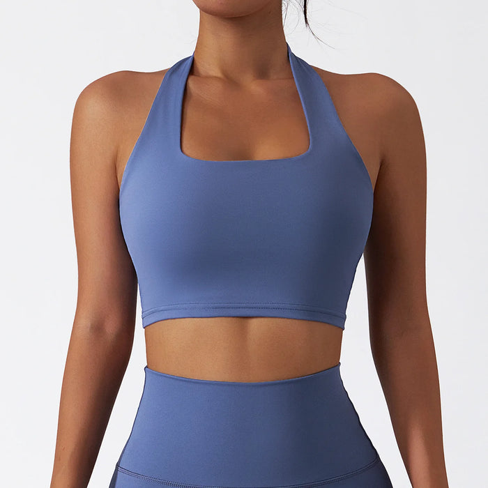 Nylon-Spandex Interlock Flatlock-Stitched 4-Piece Sports Gym Set
