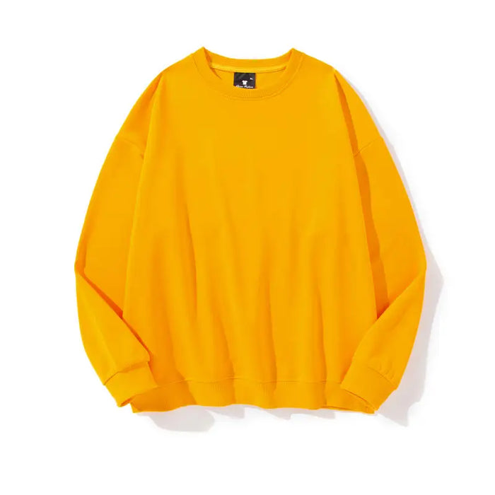 240g 100% Polyester Heat Transfer Logo Sweatshirts Regular Fit Crewneck Pullover