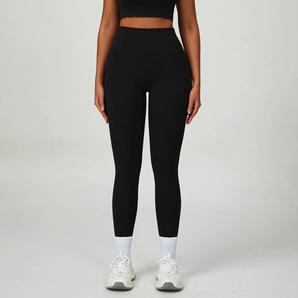 Nylon-Spandex Interlock Flatlock-Stitched 4-Piece Sports Gym Set