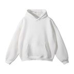 Heavyweight 350gsm Cotton Polyester Pullover Sweatshirt High Fit Blank Blanks