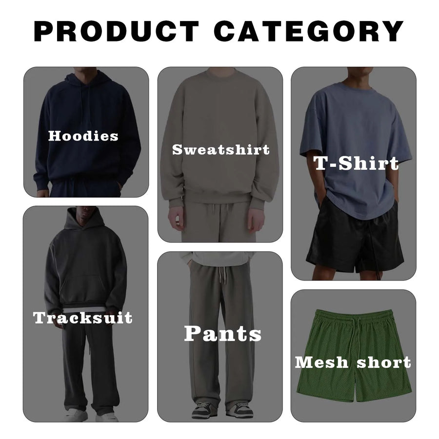 Combed Cotton Fleece Heavyweight Pullover Hoodie