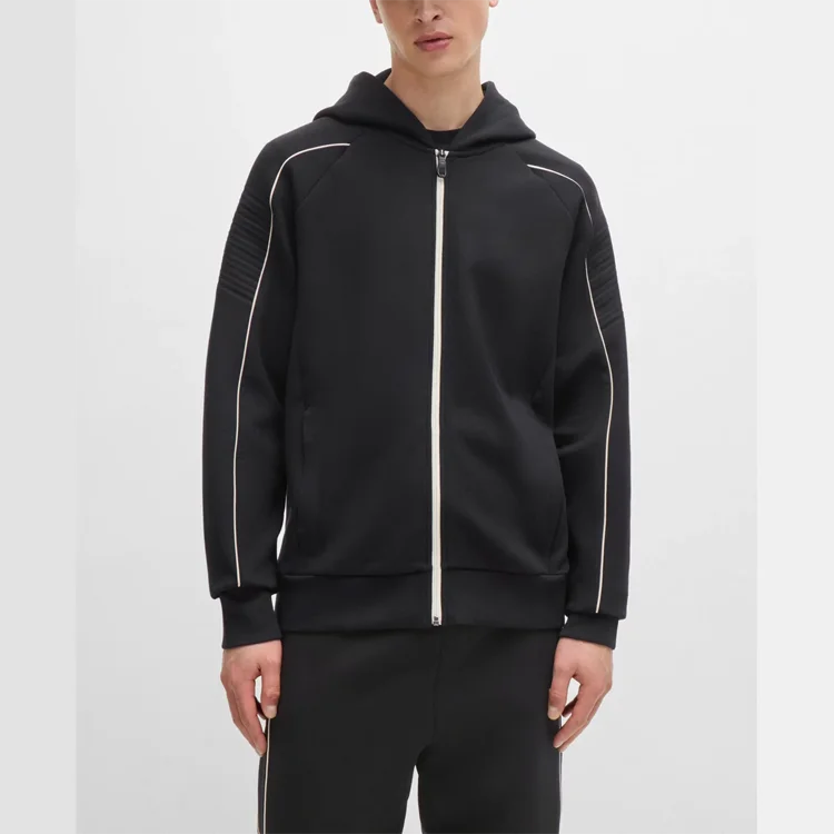 Tech Fleece Interlock Knit Drawstring Hooded Sweatshirt