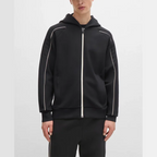 Tech Fleece Interlock Knit Drawstring Hooded Sweatshirt