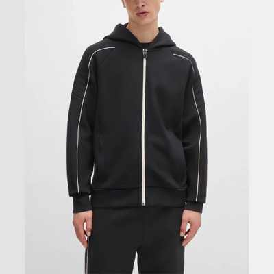 Tech Fleece Interlock Knit Drawstring Hooded Sweatshirt