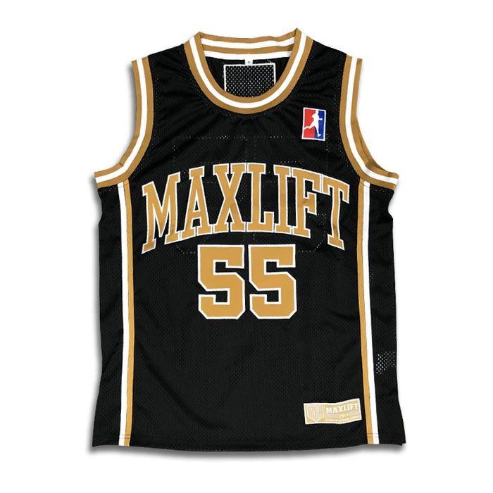 Polyester Mesh Knit Retro Basketball Jersey