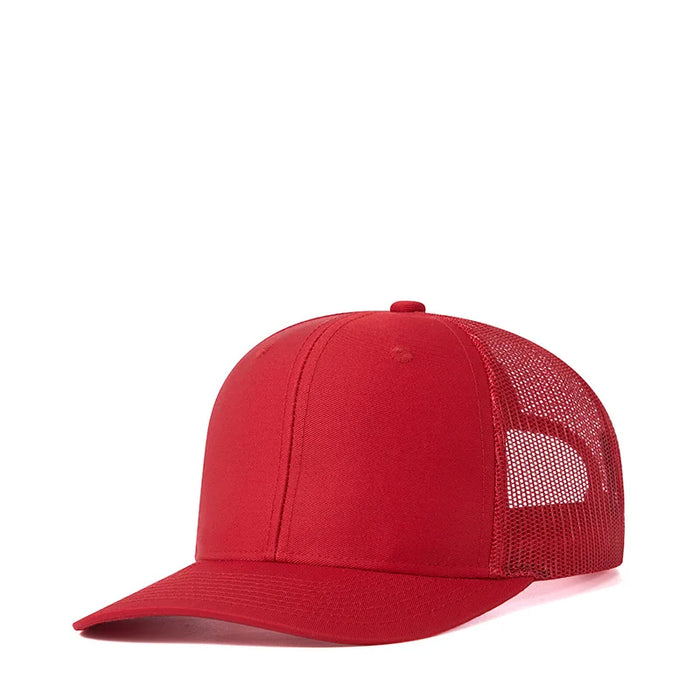 Bulk Cotton Mesh Customized Embroidery Patch Trucker Hats for Custom Gym Apparel