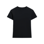 220GSM Cotton 3D Embossed Slim Fit Women Summer T Shirt | Wholesale High Logo Custom T
