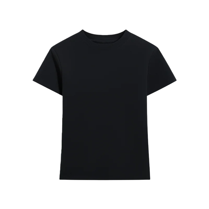 220GSM Cotton 3D Embossed Slim Fit Women Summer T Shirt | Wholesale High Logo Custom T
