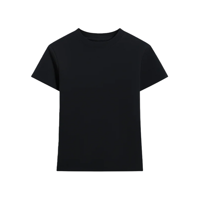 220GSM Cotton 3D Embossed Slim Fit Women Summer T Shirt | Wholesale High Logo Custom T