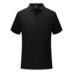 Premium Quality Custom Logo Polo Collar Shirt Nylon Spandex Plain Custom Polo Shirts for Men