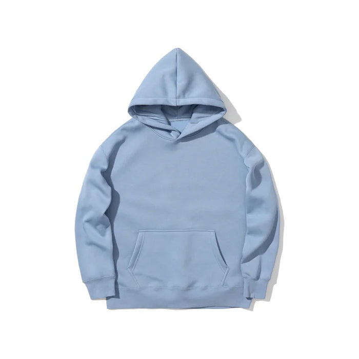 High Quality French Hoodie Heavy 100% Cotton Hoodie Pullover Sweatshirt Custom Logo Terry Blank Hoodies for Men