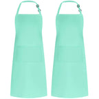 Custom Logo Waterproof Poly Cotton Canvas Work Apron Utility Uniform