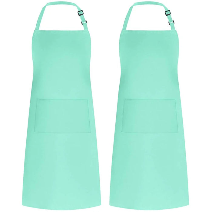 Custom Logo Waterproof Poly Cotton Canvas Work Apron Utility Uniform