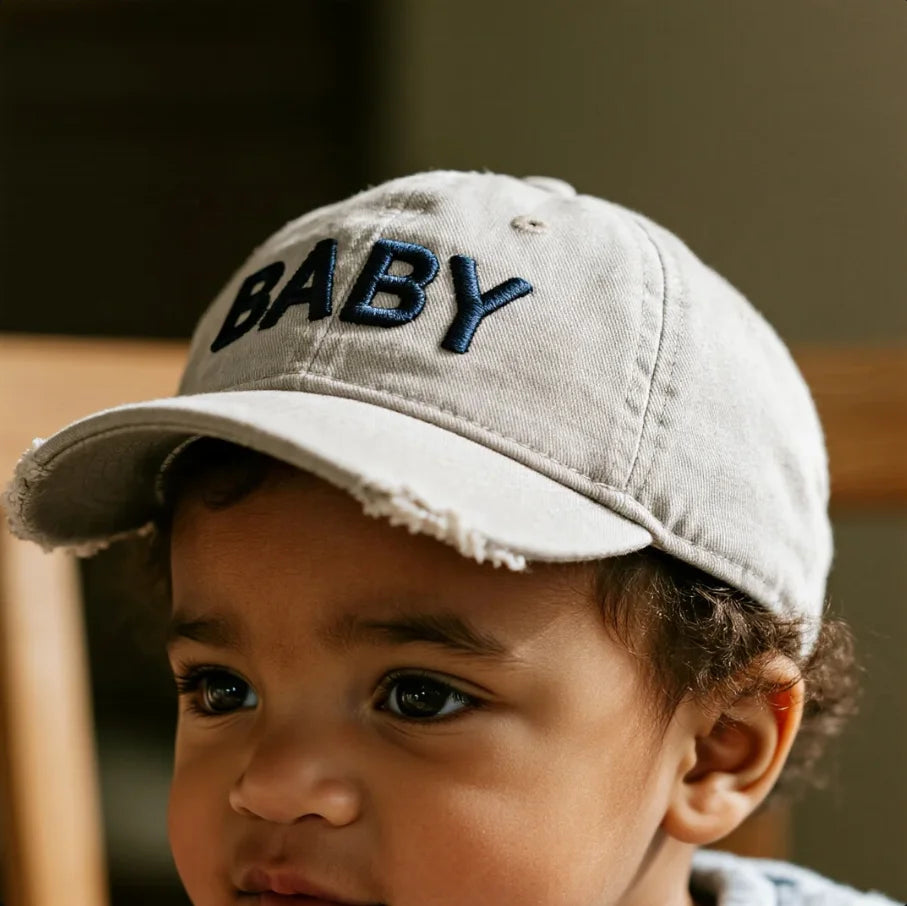 Bulk Polyester Cotton Embroidered Baseball Hats for Kids Capsule Drops