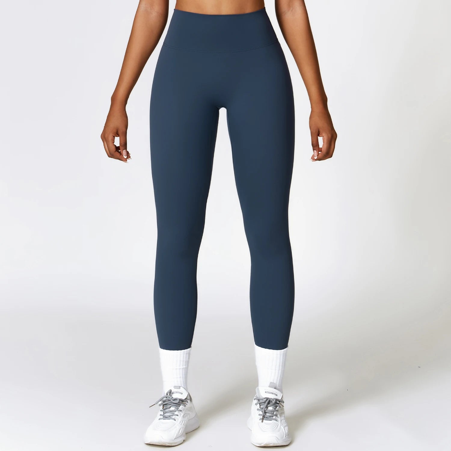 Nylon Spandex Interlock Knit Long Sleeve Workout Top