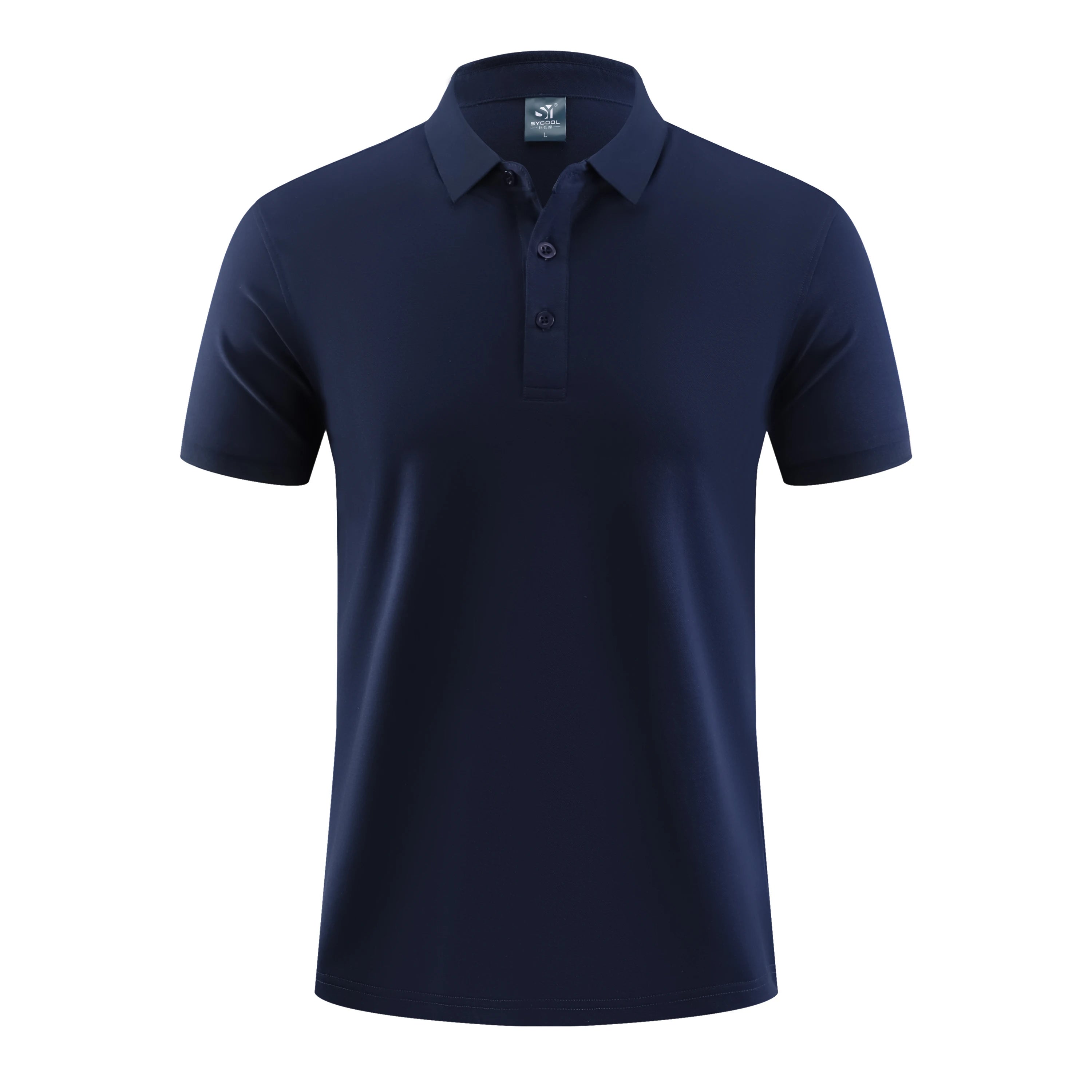OEM Factory Supply Custom Logo Polyester Piqué Knit Custom Printed Polo Shirt