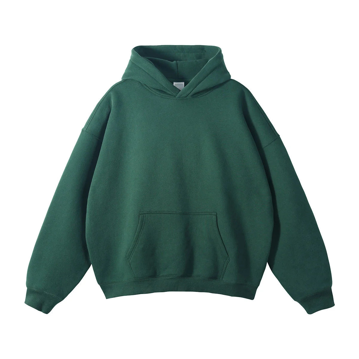 Heavyweight 350gsm Cotton Polyester Pullover Sweatshirt High Fit Blank Blanks