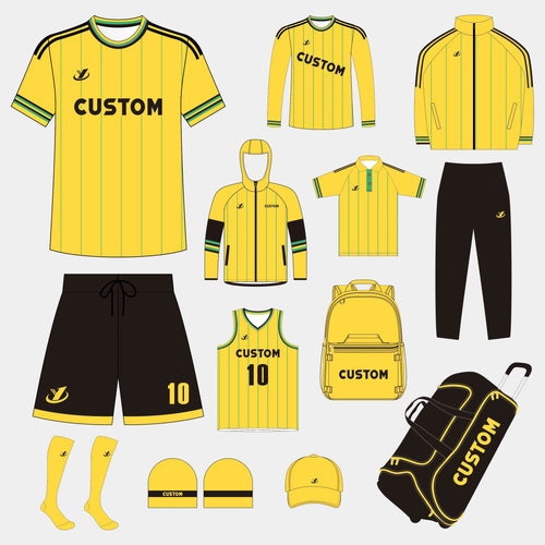 Custom Logo Football Training Kit Sublimated Soccer Jersey Set